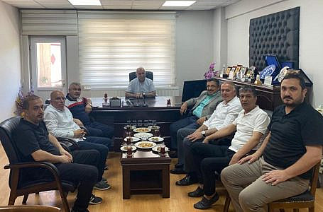 Bitlis SMMMO Başkanı Suat Yetişkin ve yönetimine “hayırlı olsun” ziyareti