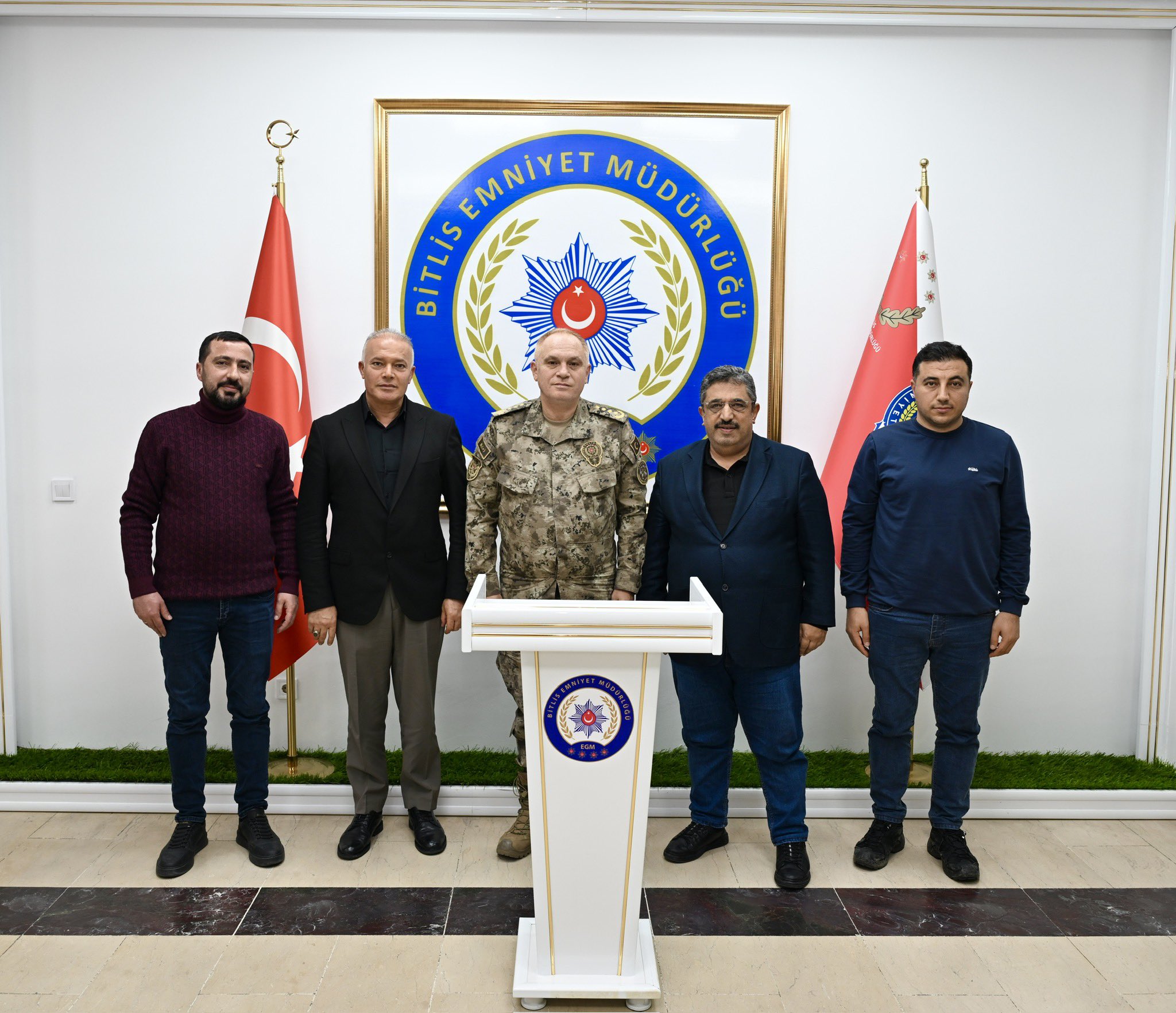 Odamız heyetinden İl Emniyet Müdürümüze ziyaret